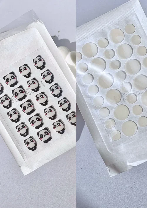 transparent PATCH 1 PACK and panda patch 1 PACK